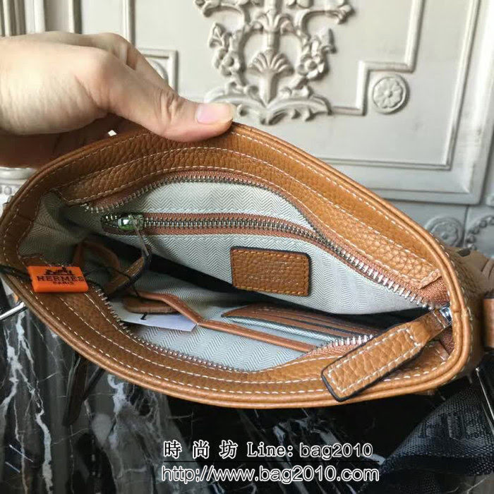 HERMES愛馬仕 高端貨 最新款 男士斜挎包 8818-4 JD1230
